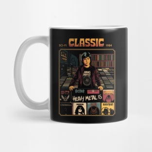 Vinyl record store "Metalhead Archaeology" Mug